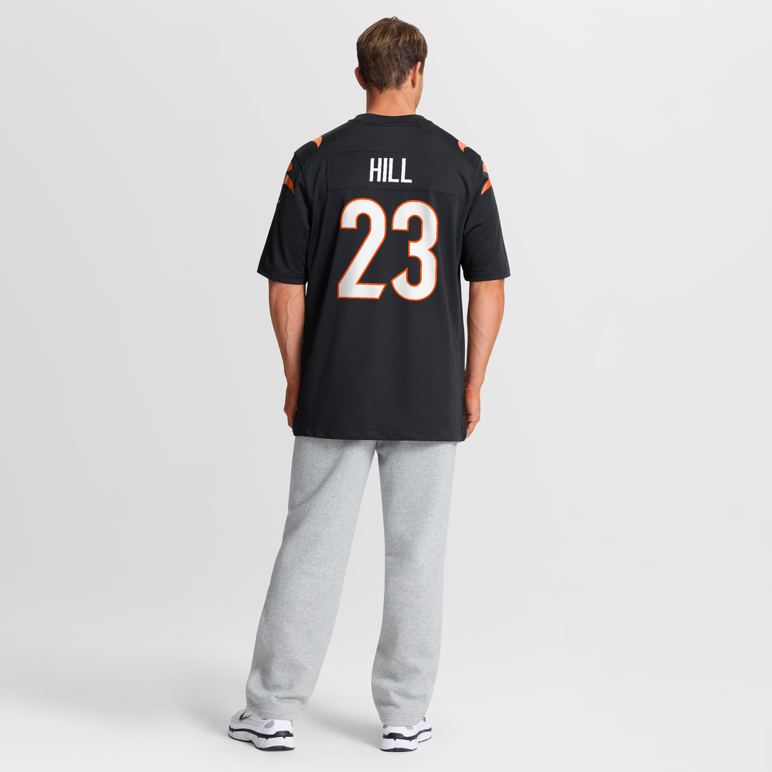 Daxton Hill Cincinnati Bengals Nike Player Game Jersey - Black Official NFL Team Apparel Football Fan Gear
