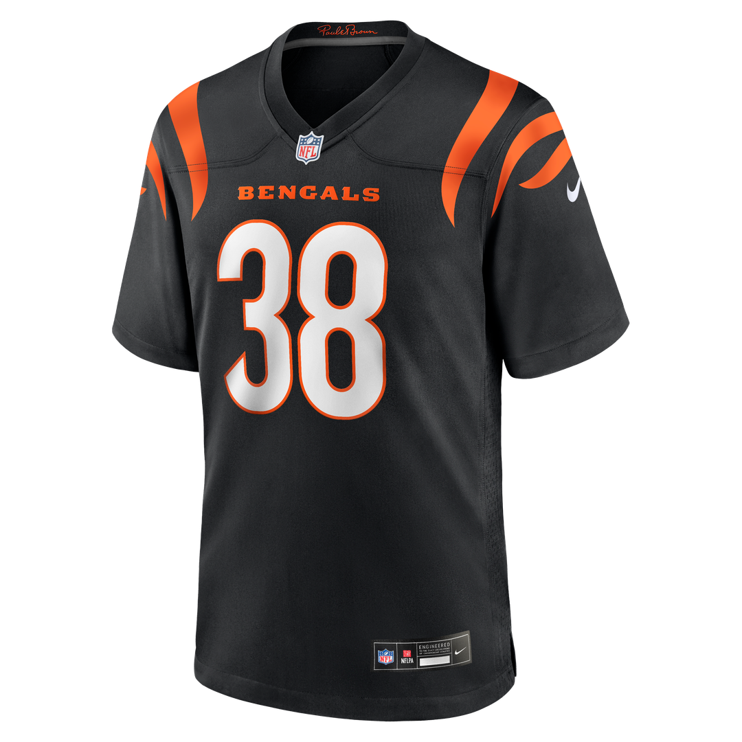 DJ Ivey Cincinnati Bengals Nike Team Game Jersey - Black Official NFL Team Apparel Football Fan Gear