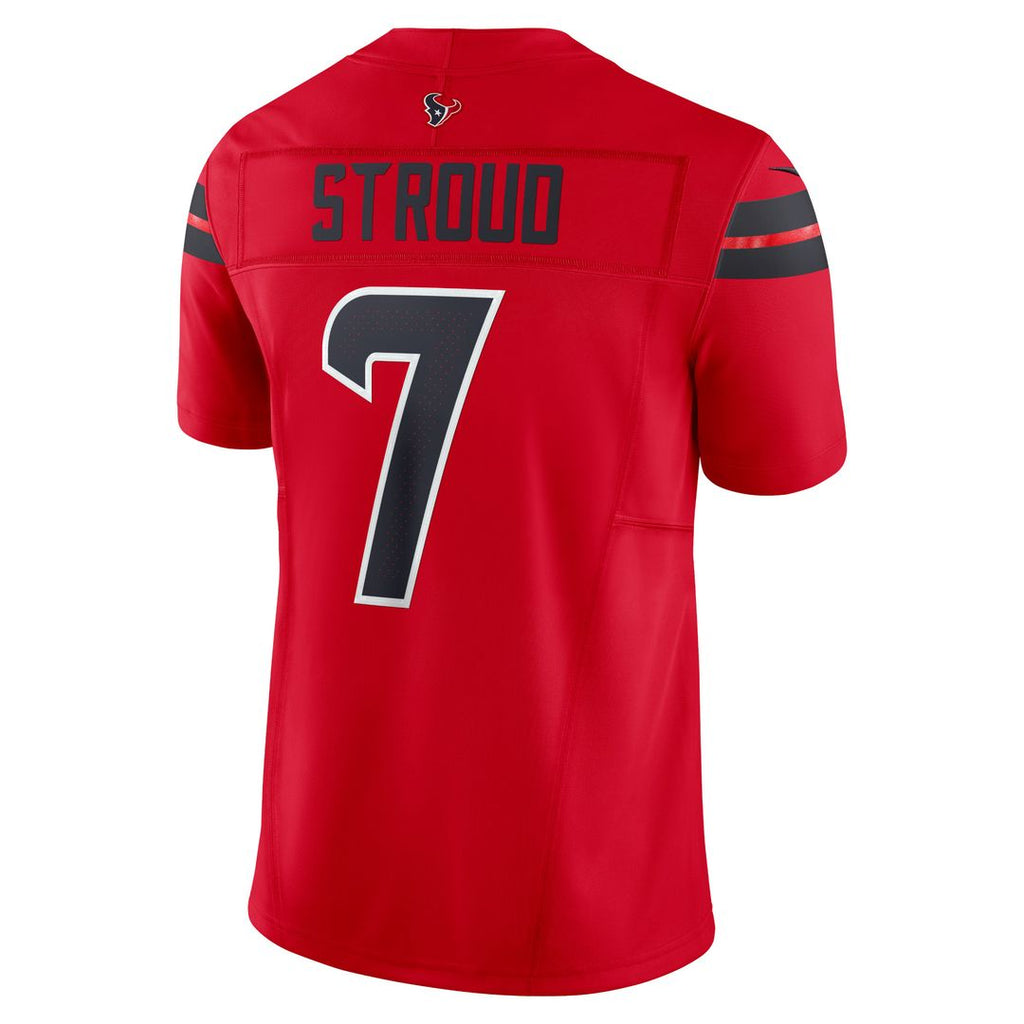 C.J. Stroud Houston Texans Nike Alternate Vapor F.U.S.E. Limited Jersey - Red Official NFL Team Apparel Football Fan Gear