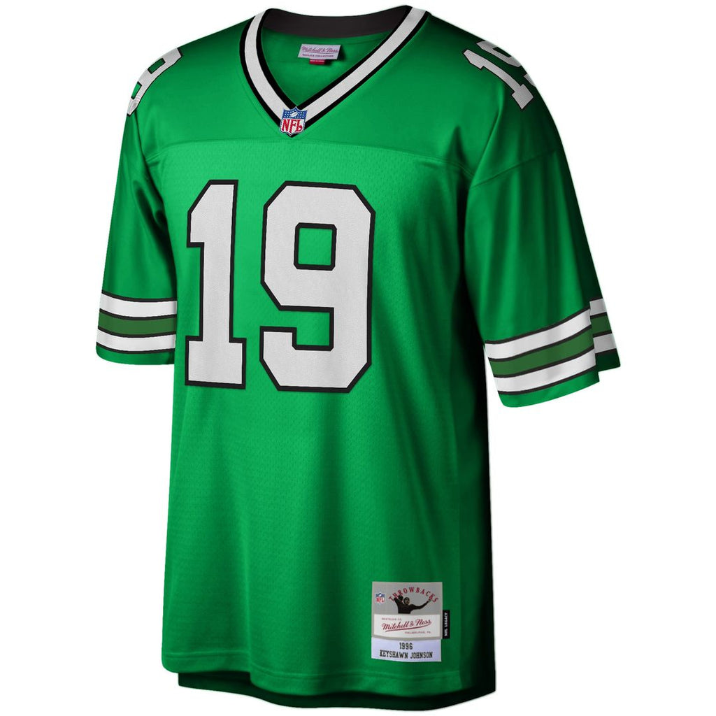 Keyshawn Johnson New York Jets Mitchell & Ness Legacy Replica Jersey - Green Official NFL Team Apparel Football Fan Gear