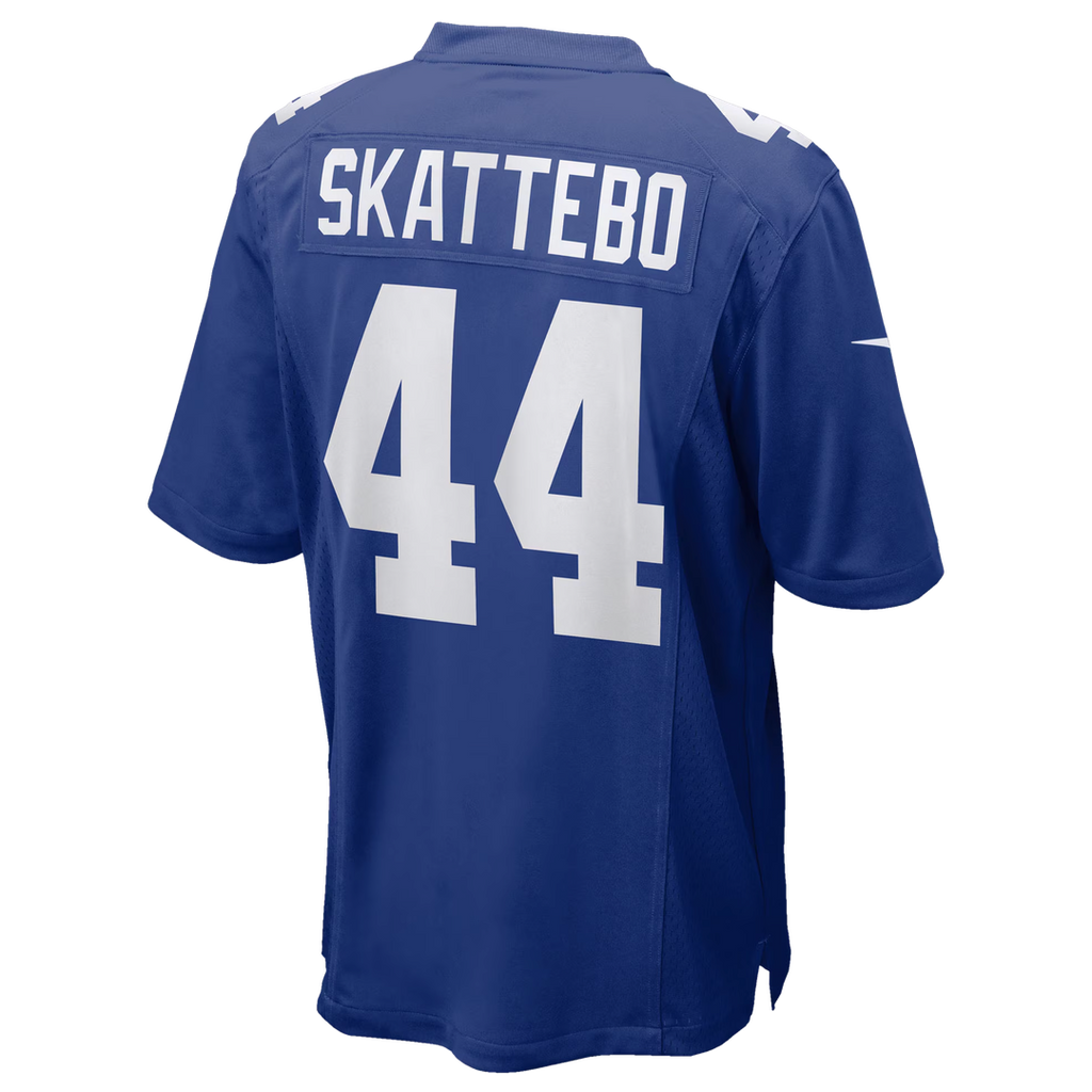 Cam Skattebo New York Giants Nike Team Game Player Jersey - Royal Official NFL Team Apparel Football Fan Gear