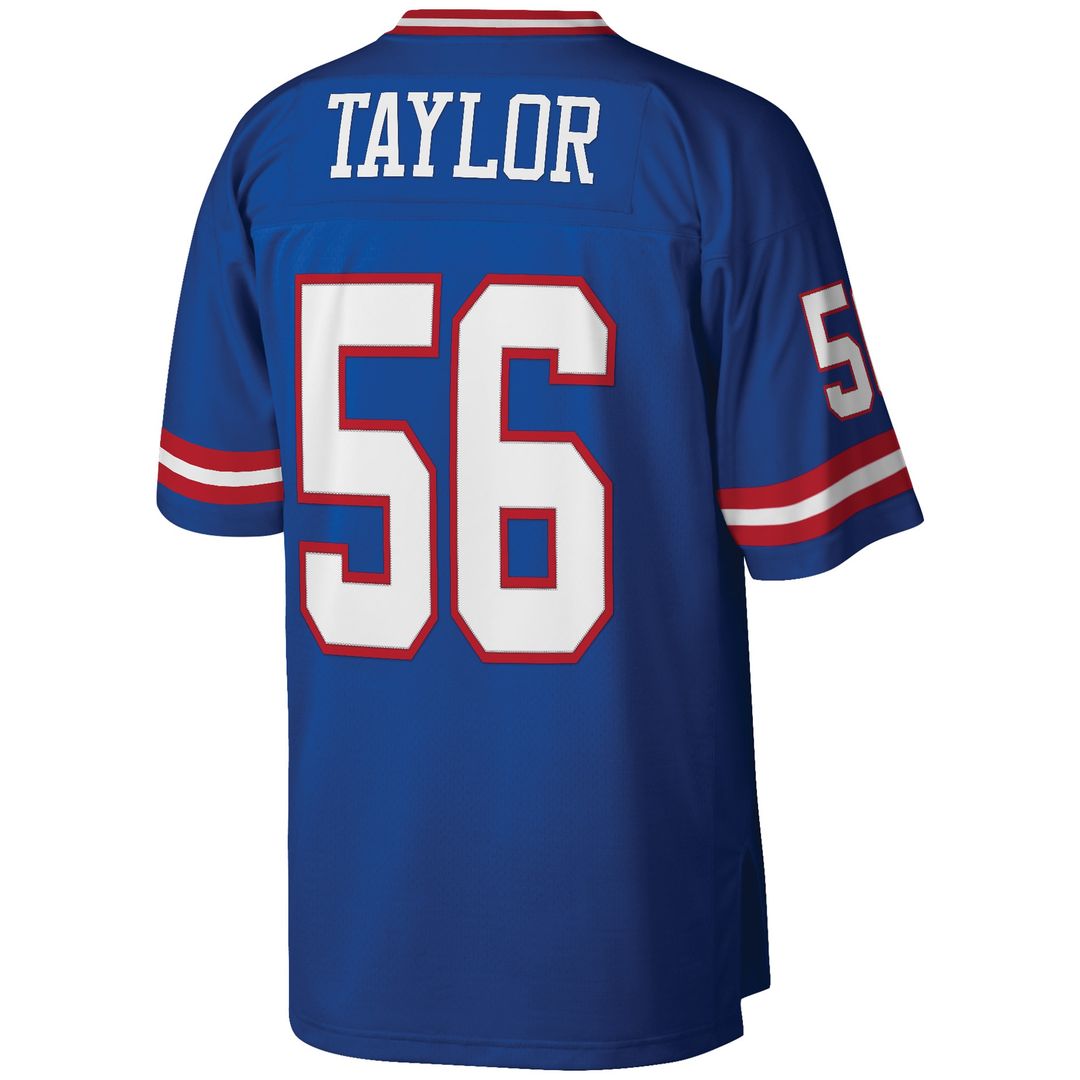 Lawrence Taylor New York Giants Mitchell & Ness Big & Tall 1986 Retired Player Replica Jersey - Royal Official NFL Team Apparel Football Fan Gear