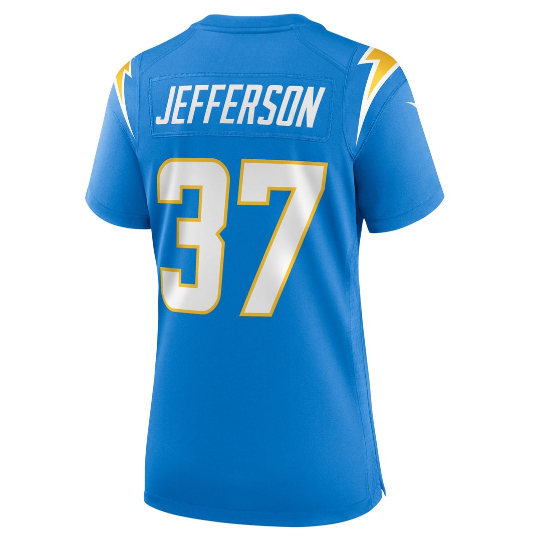 Tony Jefferson Los Angeles Chargers Nike Women's Team Game Jersey - Powder Blue Official NFL Team Apparel Football Fan Gear
