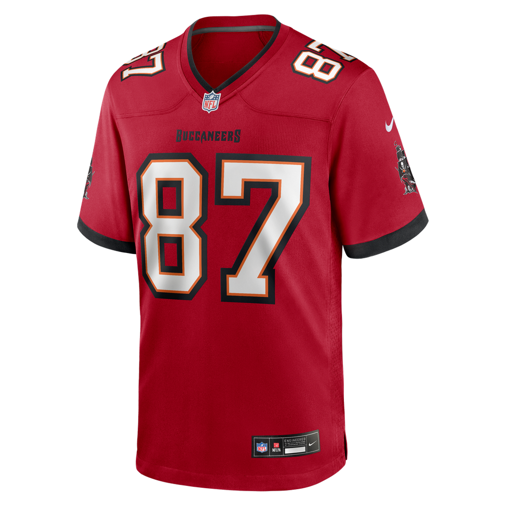 Payne Durham Tampa Bay Buccaneers Nike Game Jersey - Red Official NFL Team Apparel Football Fan Gear
