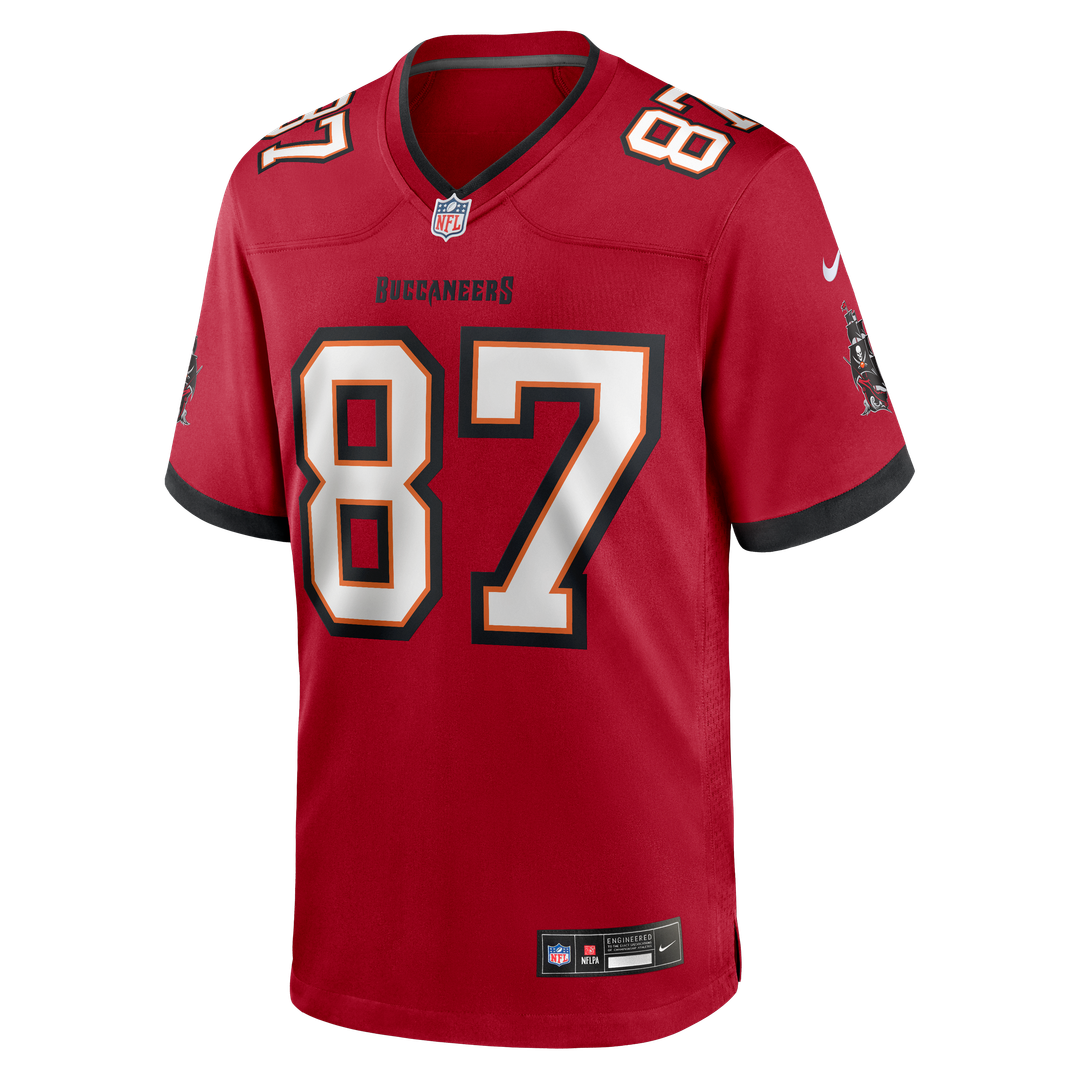 Payne Durham Tampa Bay Buccaneers Nike Game Jersey - Red Official NFL Team Apparel Football Fan Gear