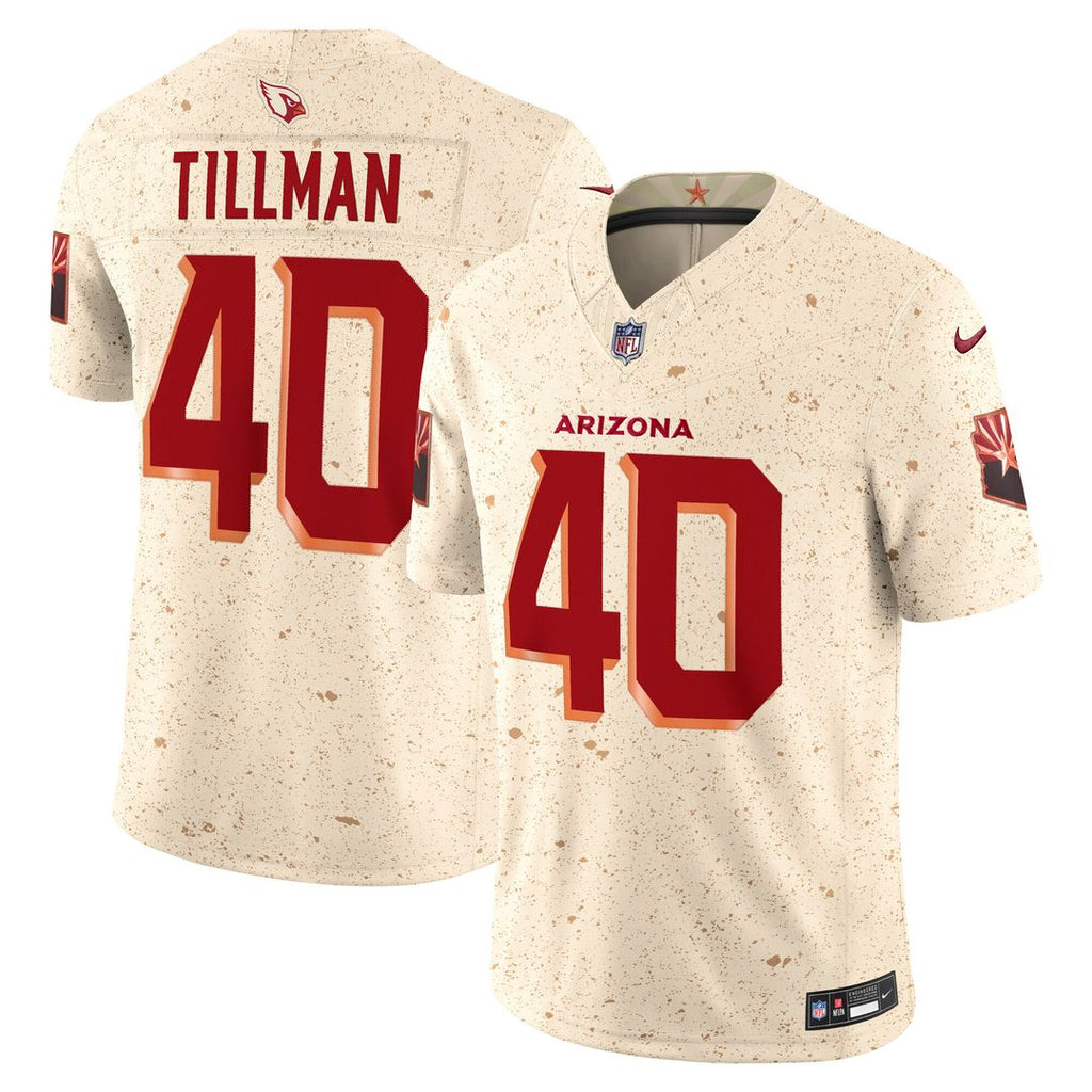 Pat Tillman Arizona Cardinals Nike 2025 Rivalries Collection Stitched Limited Jersey - Natural Official NFL Team Apparel Football Fan Gear