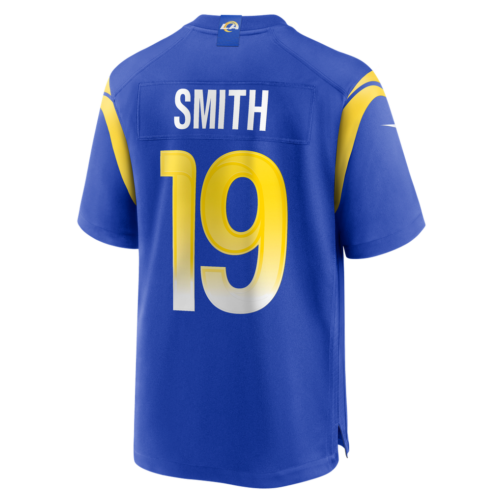 Xavier Smith Los Angeles Rams Nike Home Game Jersey - Royal Official NFL Team Apparel Football Fan Gear
