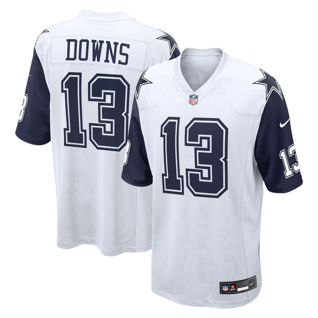 Caleb Downs Dallas Cowboys Nike Game Jersey Game Jersey - White Official NFL Team Apparel Football Fan Gear