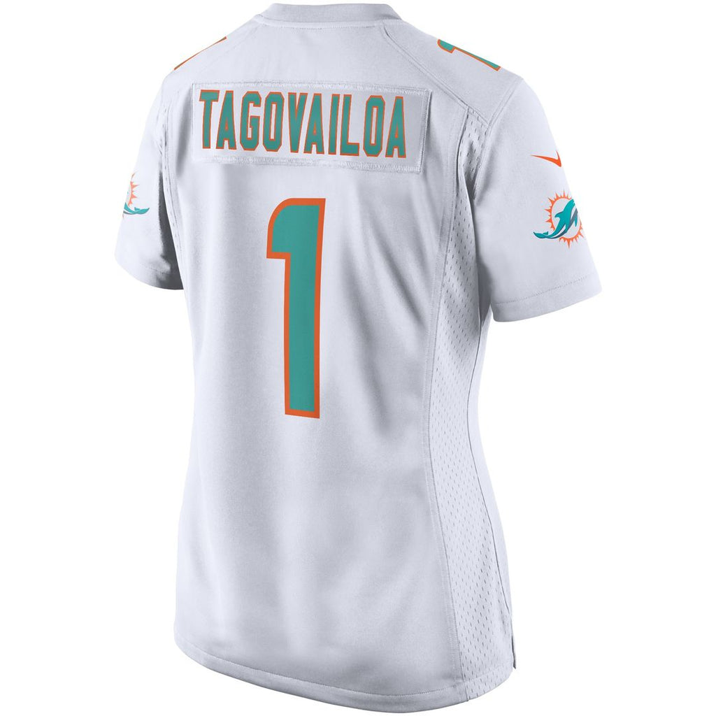 Tua Tagovailoa Miami Dolphins Nike Women's Game Jersey - White Official NFL Team Apparel Football Fan Gear