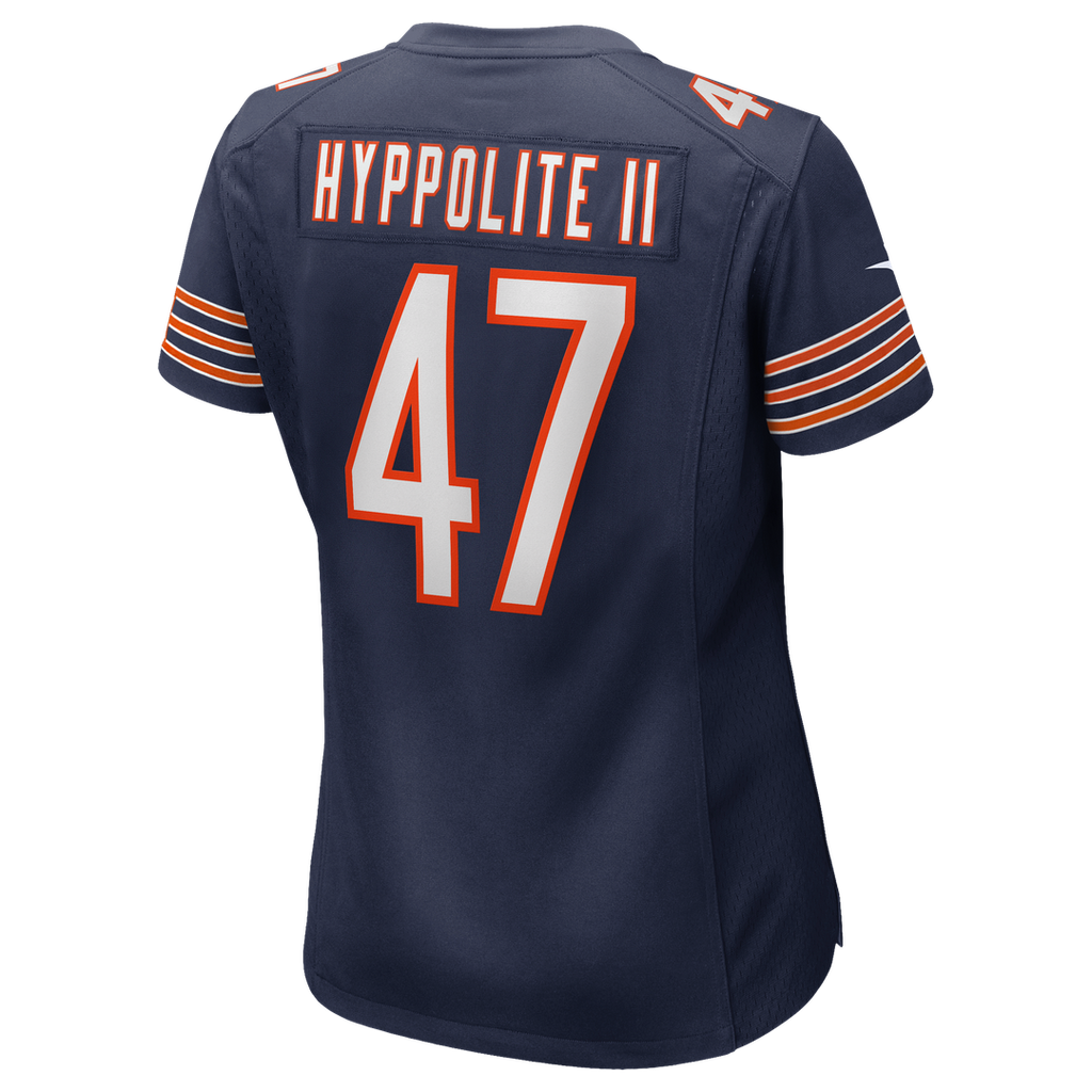Ruben Hyppolite II Chicago Bears Nike Women's Team Game Jersey - Navy Official NFL Team Apparel Football Fan Gear