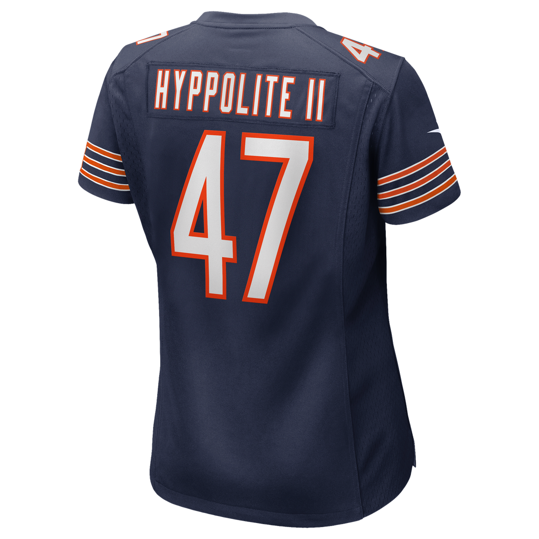 Ruben Hyppolite II Chicago Bears Nike Women's Team Game Jersey - Navy Official NFL Team Apparel Football Fan Gear