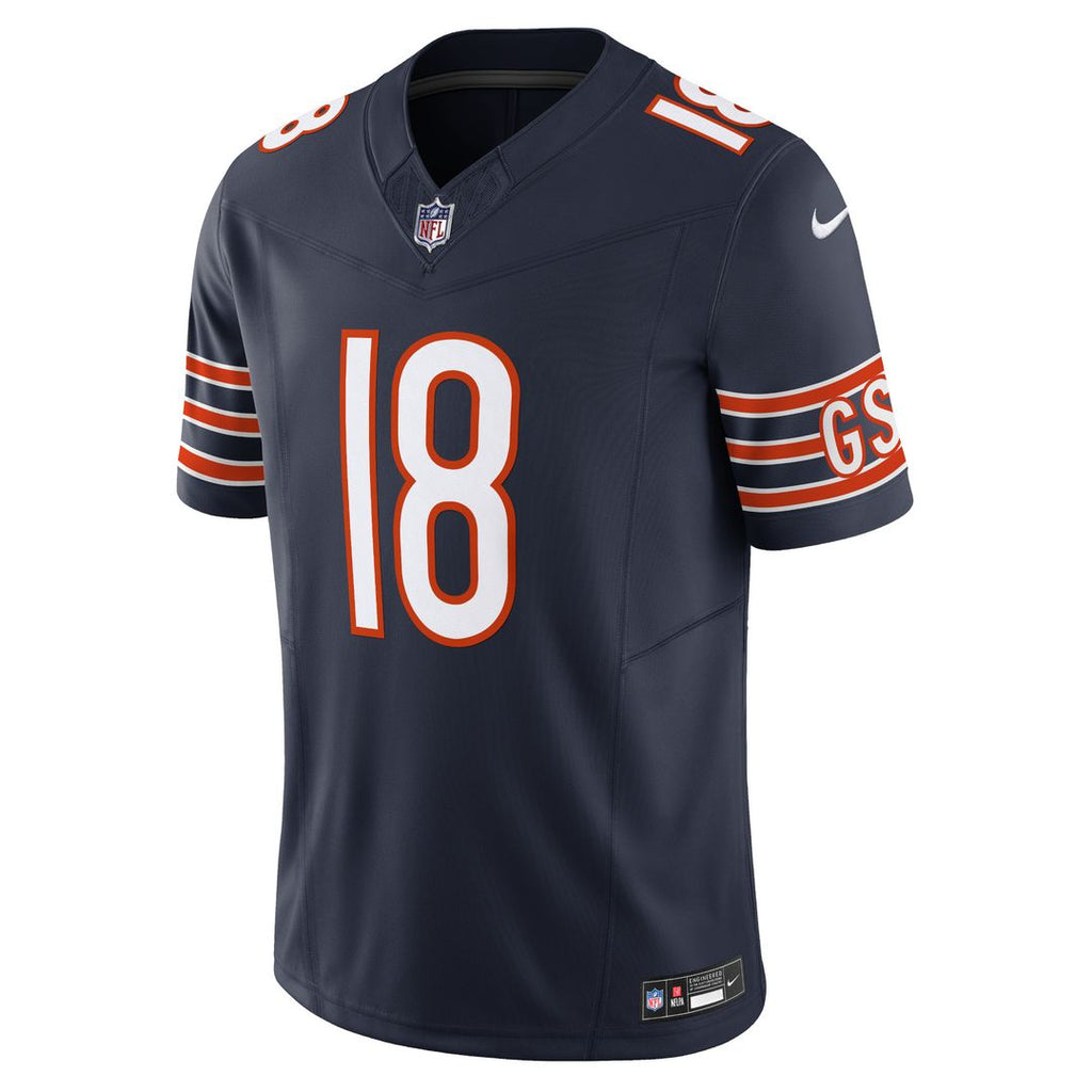 Caleb Williams Chicago Bears Nike Vapor F.U.S.E. Limited Jersey - Navy Official NFL Team Apparel Football Fan Gear