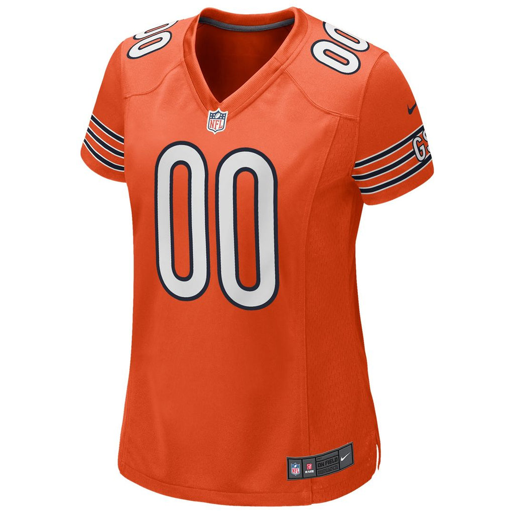 Chicago Bears Nike Women's Custom Game Jersey - Navy Official NFL Team Apparel Football Fan Gear