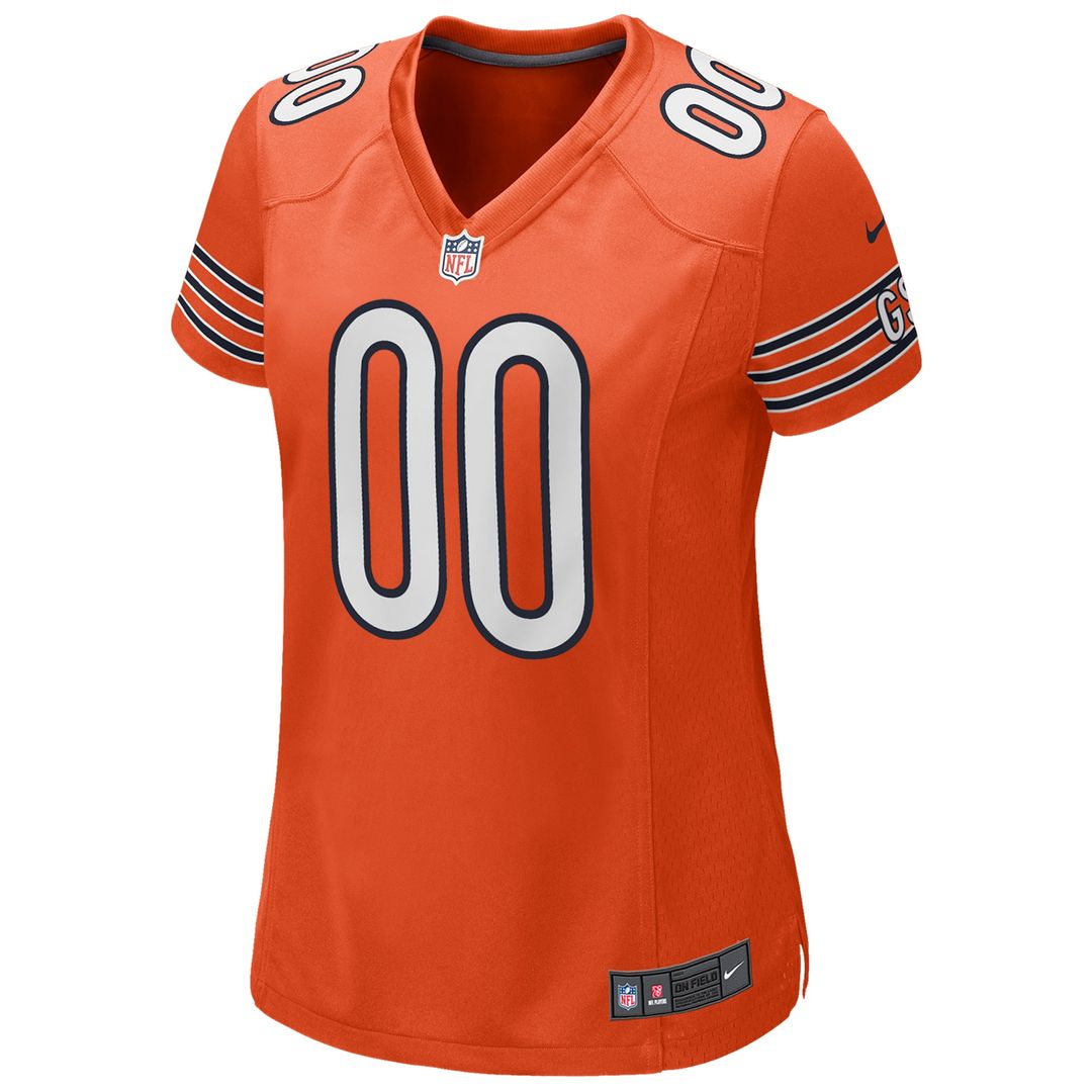 Chicago Bears Nike Women's Custom Game Jersey - Navy Official NFL Team Apparel Football Fan Gear