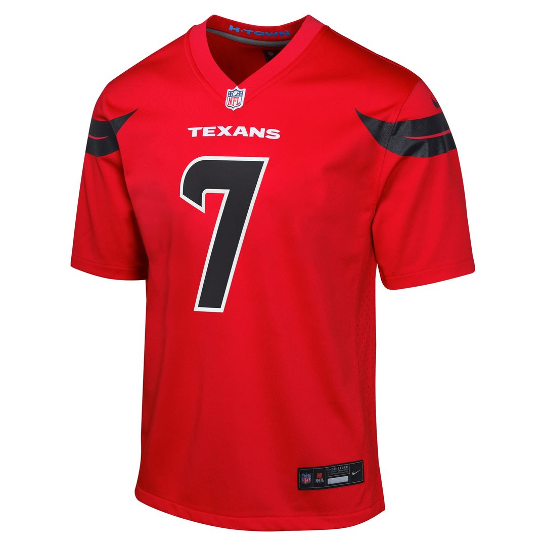 C.J. Stroud Houston Texans Nike Youth Game Jersey - Navy Official NFL Team Apparel Football Fan Gear