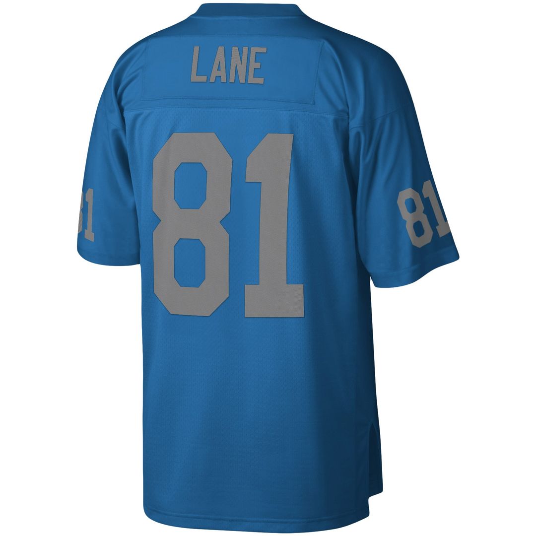 Richard Lane Detroit Lions Mitchell & Ness Legacy Replica Jersey - Blue Official NFL Team Apparel Football Fan Gear