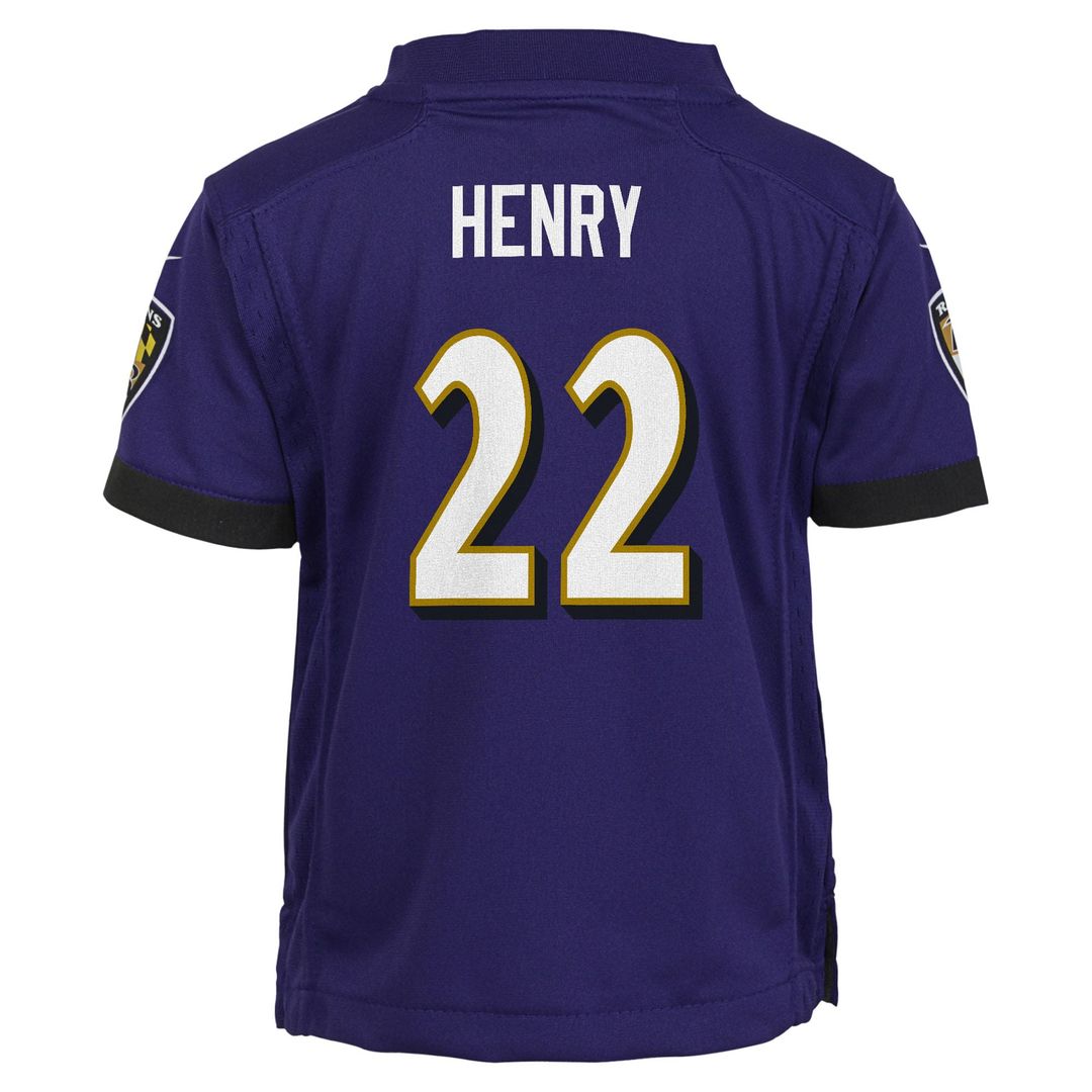 Derrick Henry Baltimore Ravens Nike Toddler Game Jersey - Purple Official NFL Team Apparel Football Fan Gear