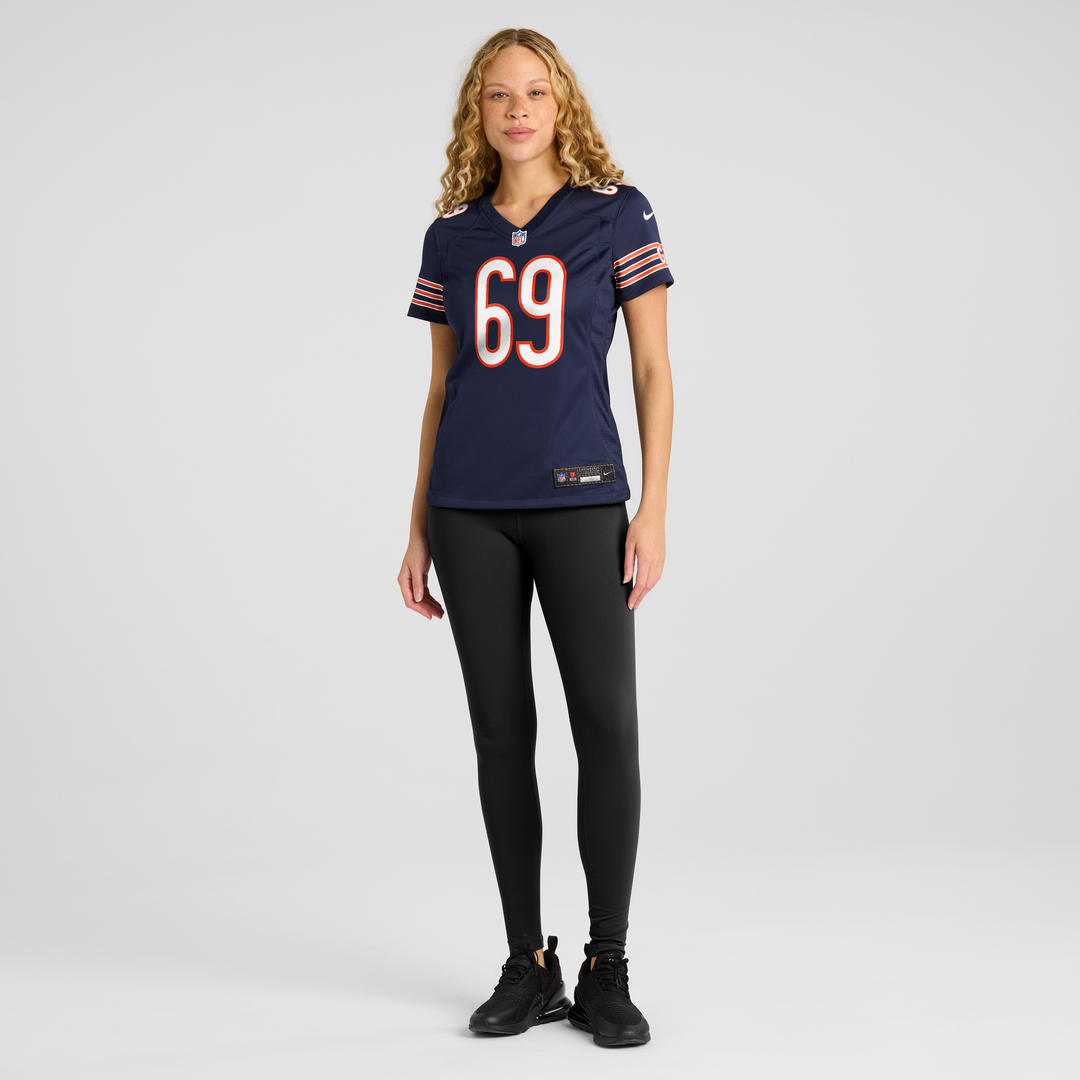 Jeremiah Martin Chicago Bears Nike Women's Team Game Jersey - Navy Official NFL Team Apparel Football Fan Gear
