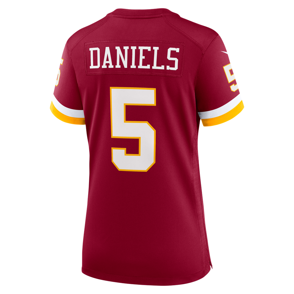 Jayden Daniels Washington Commanders Nike Women's Game Jersey - Burgundy Official NFL Team Apparel Football Fan Gear