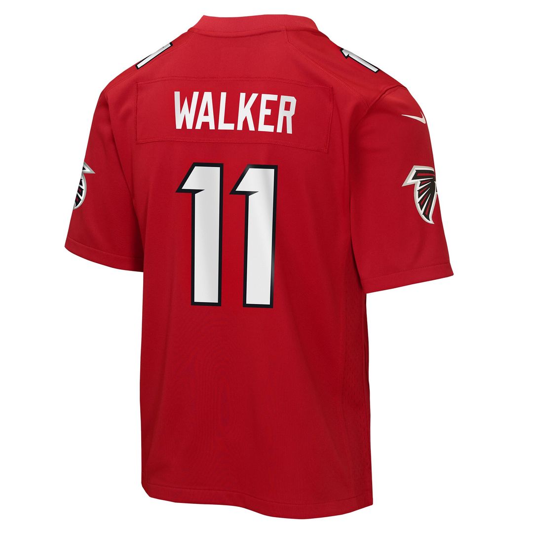 Jalon Walker Atlanta Falcons Nike Youth Game Jersey - Red Official NFL Team Apparel Football Fan Gear