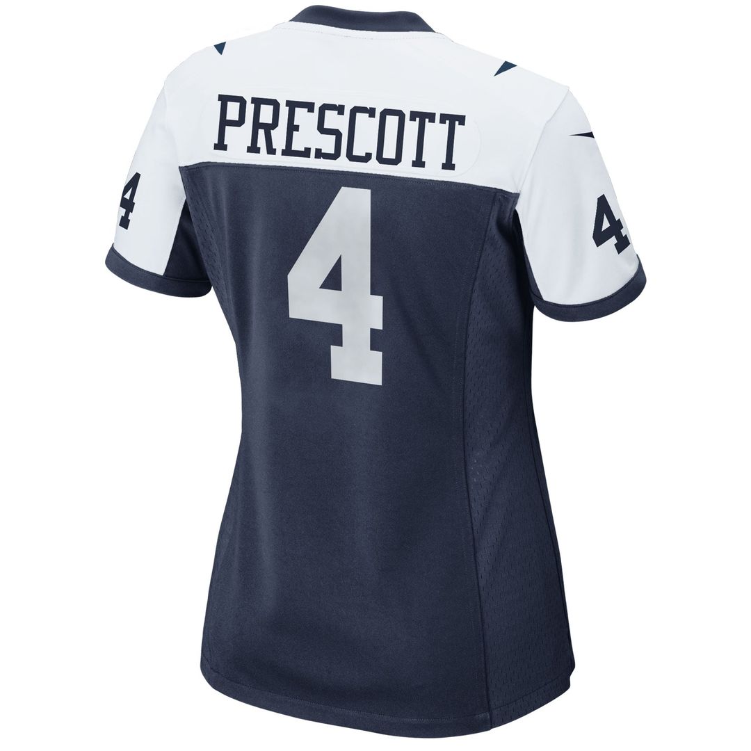 Dak Prescott Dallas Cowboys Nike Women's Team Game Jersey - White Official NFL Team Apparel Football Fan Gear