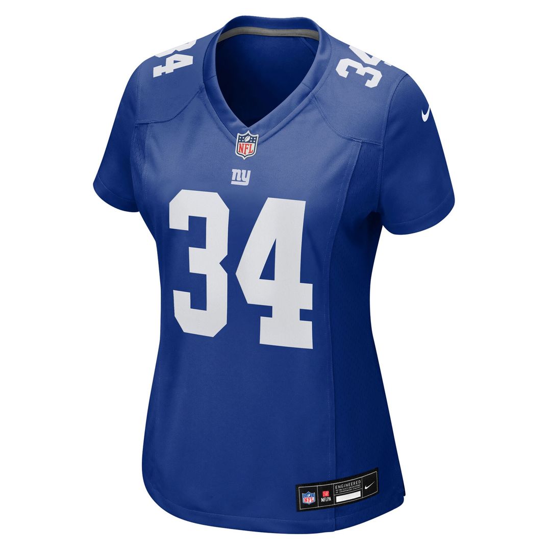 Beau Brade New York Giants Nike Women's Team Game Jersey - Royal Official NFL Team Apparel Football Fan Gear