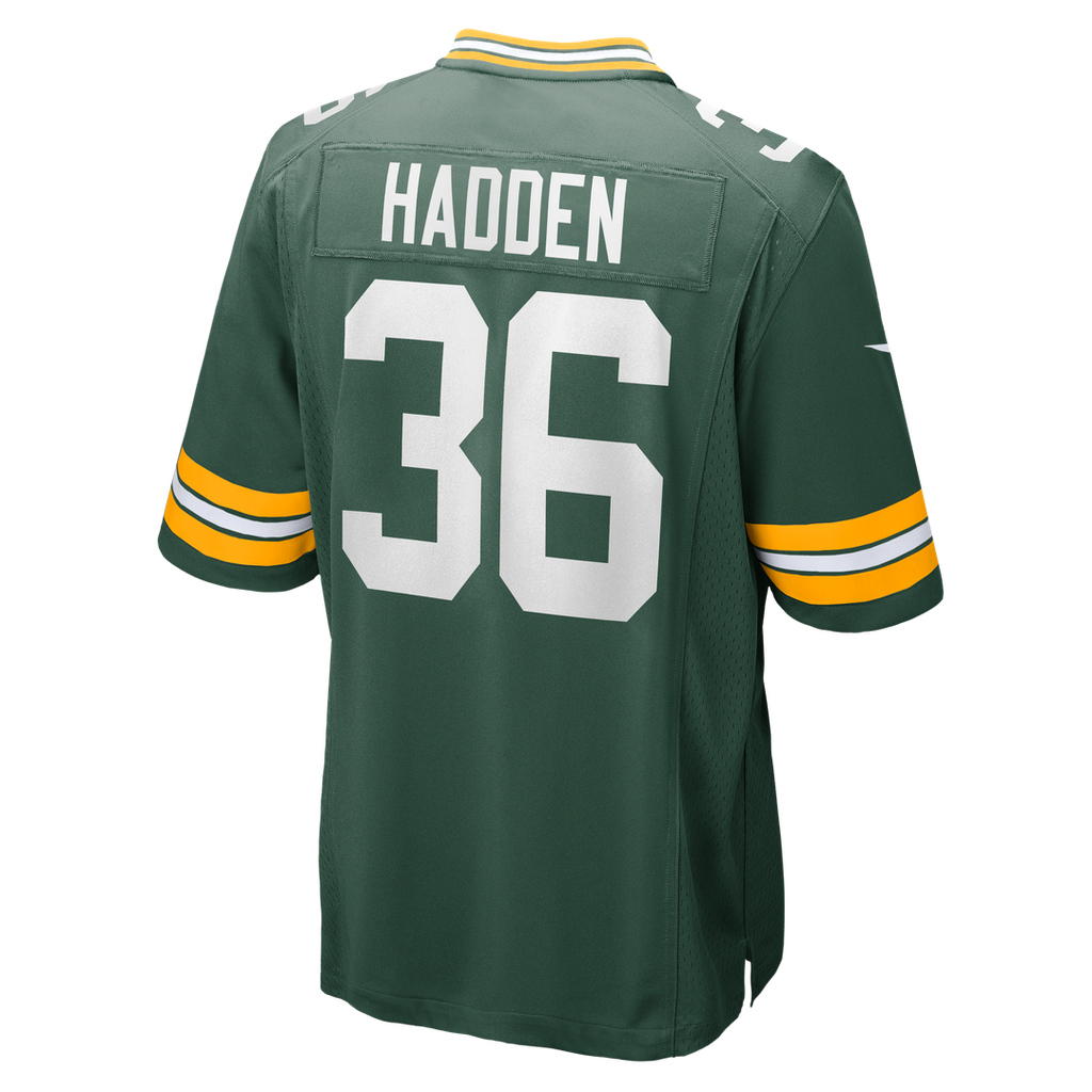 Kamal Hadden Green Bay Packers Nike Team Game Jersey - Green Official NFL Team Apparel Football Fan Gear