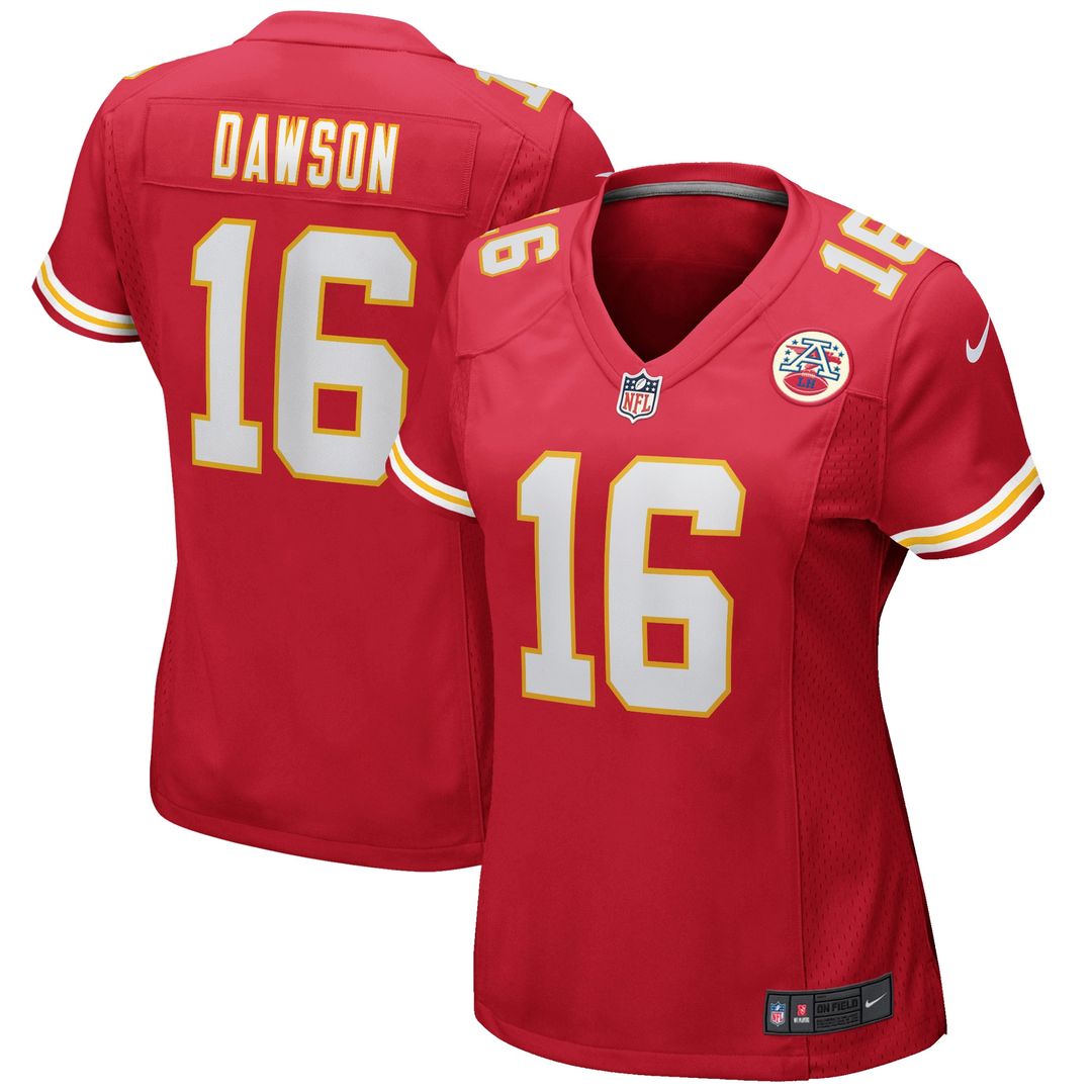 Len Dawson Kansas City Chiefs Nike Women's Game Retired Player Jersey - Red Official NFL Team Apparel Football Fan Gear