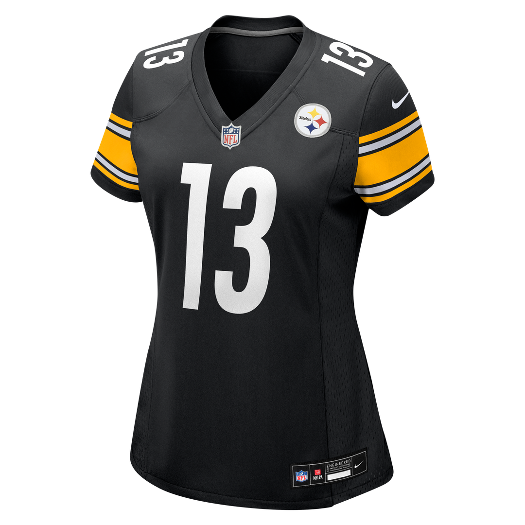 Rico Dowdle Pittsburgh Steelers Nike Women's Team Game Jersey - Black Official NFL Team Apparel Football Fan Gear