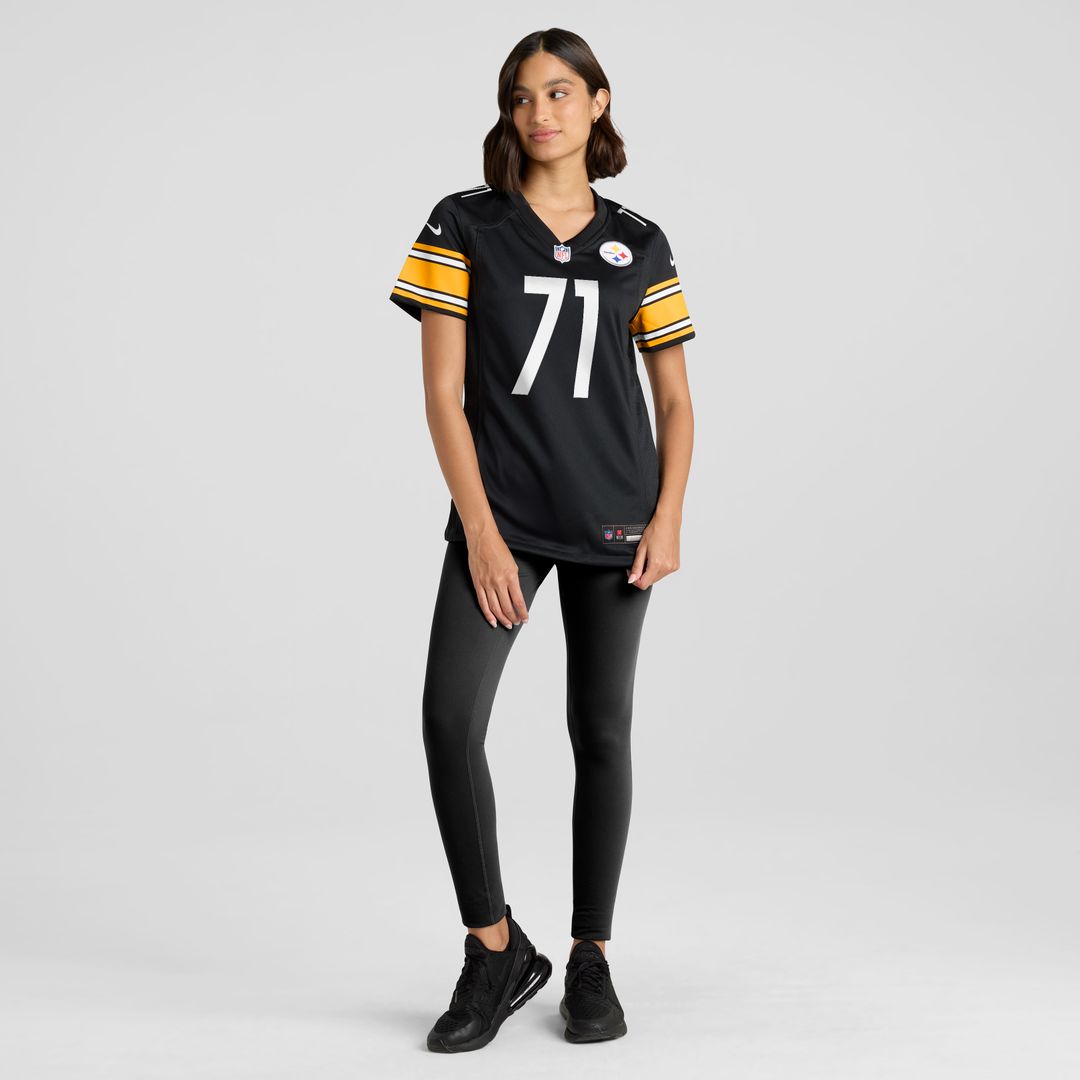 Max Iheanachor Pittsburgh Steelers Nike Women's Team Game Jersey - Black Official NFL Team Apparel Football Fan Gear