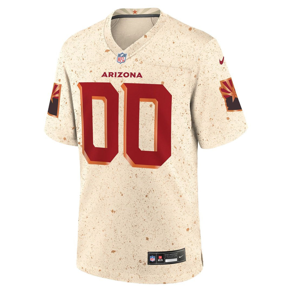 Arizona Cardinals Nike 2025 Rivalries Collection Custom Game Jersey - Natural Official NFL Team Apparel Football Fan Gear