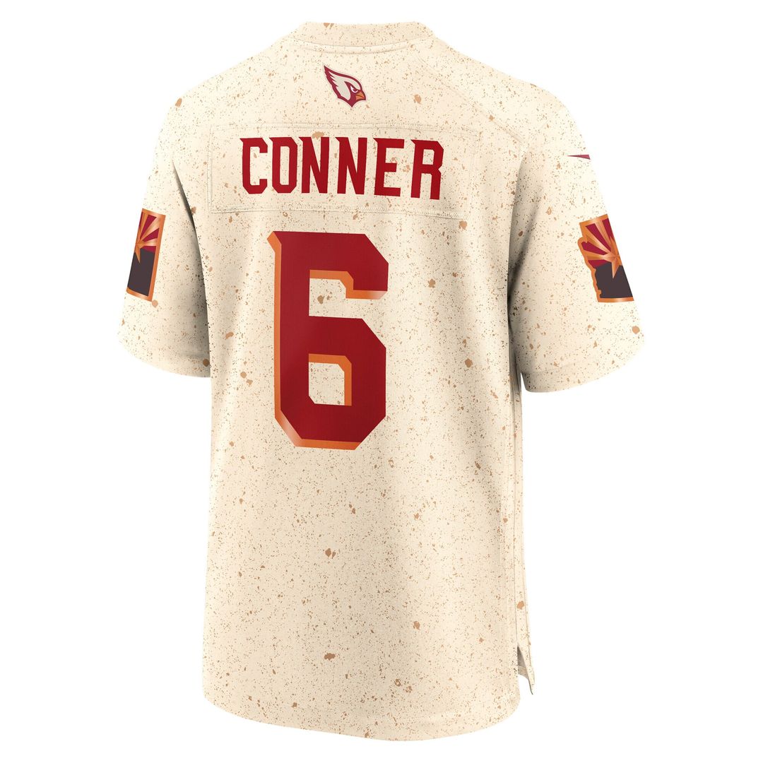 James Conner Arizona Cardinals Nike 2025 Rivalries Collection Game Jersey - Natural Official NFL Team Apparel Football Fan Gear