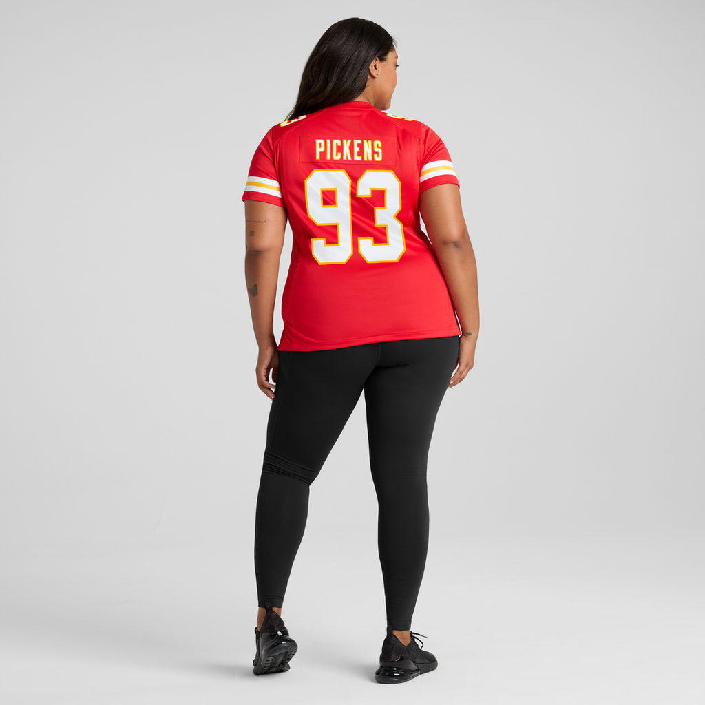 Zacch Pickens Kansas City Chiefs Nike Women's Team Game Jersey - Red Official NFL Team Apparel Football Fan Gear