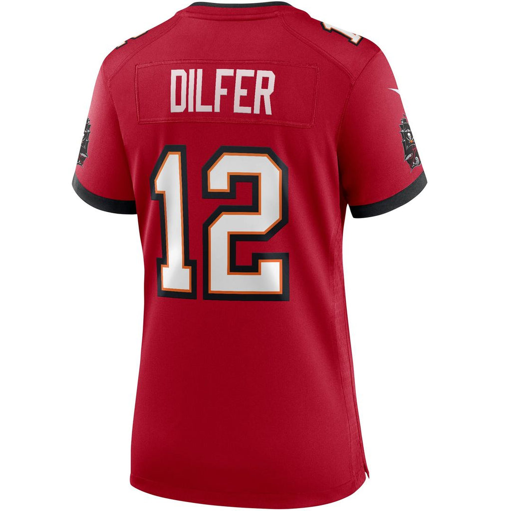 Trent Dilfer Tampa Bay Buccaneers Nike Women's Game Retired Player Jersey - Red Official NFL Team Apparel Football Fan Gear