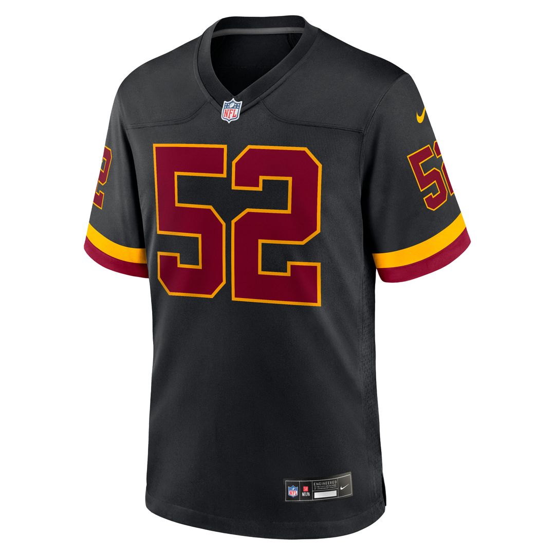 Sonny Styles Washington Commanders Nike Game Player Jersey - Black Official NFL Team Apparel Football Fan Gear