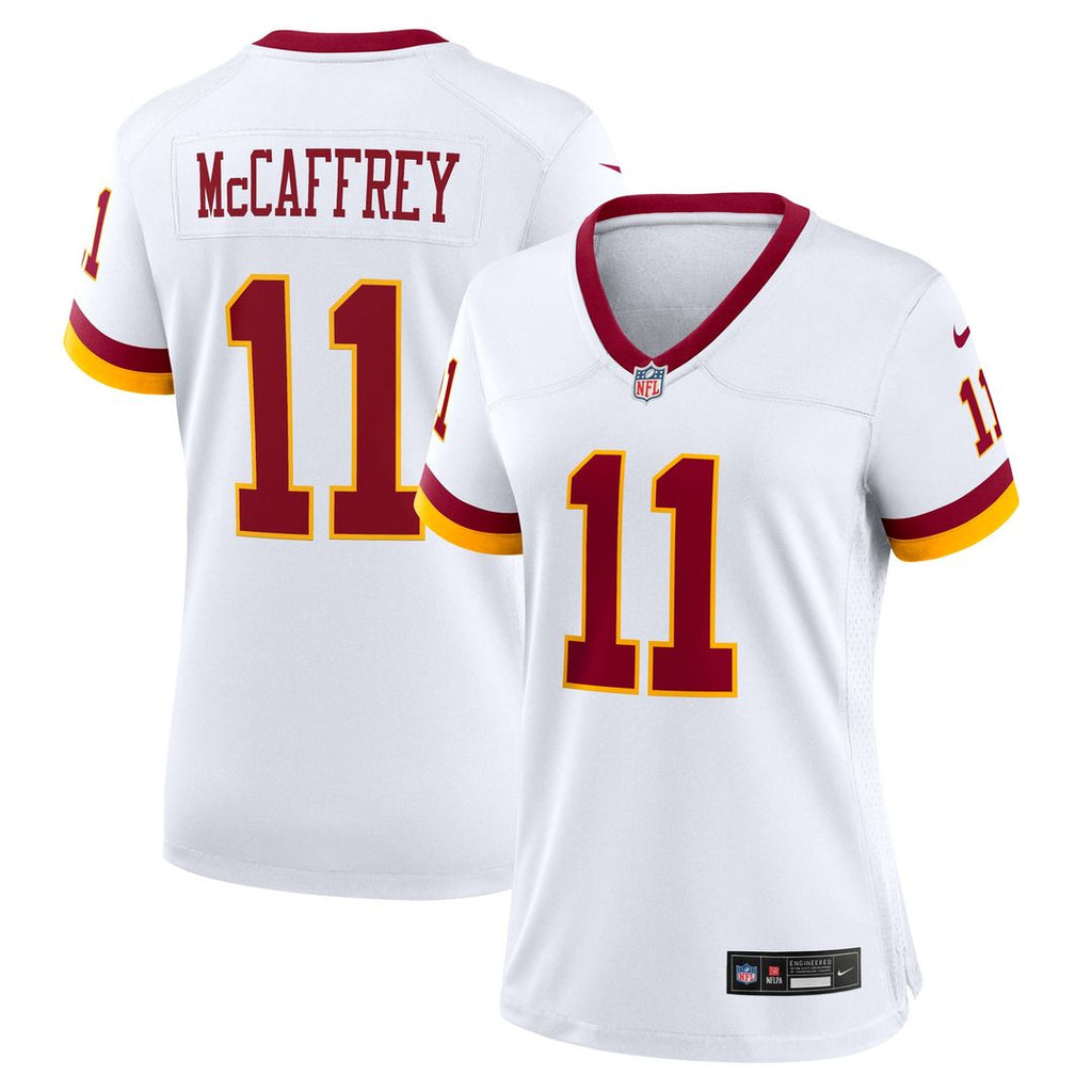 Luke McCaffrey Washington Commanders Nike Women's Game Super Bowl Era Jersey - White Official NFL Team Apparel Football Fan Gear
