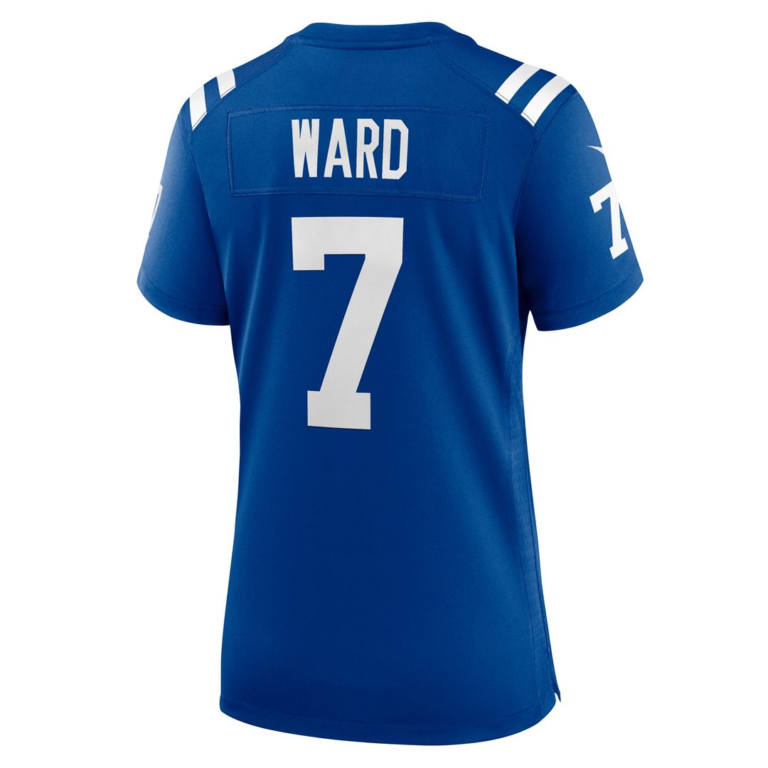 Charvarius Ward Indianapolis Colts Nike Women's Team Game Jersey - Royal Official NFL Team Apparel Football Fan Gear