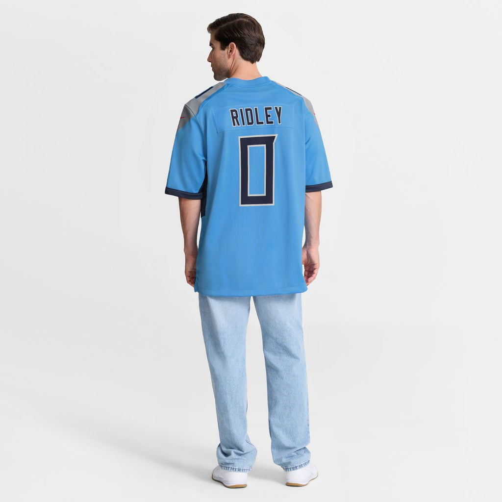 Calvin Ridley Tennessee Titans Nike Team Game Jersey - Light Blue Official NFL Team Apparel Football Fan Gear