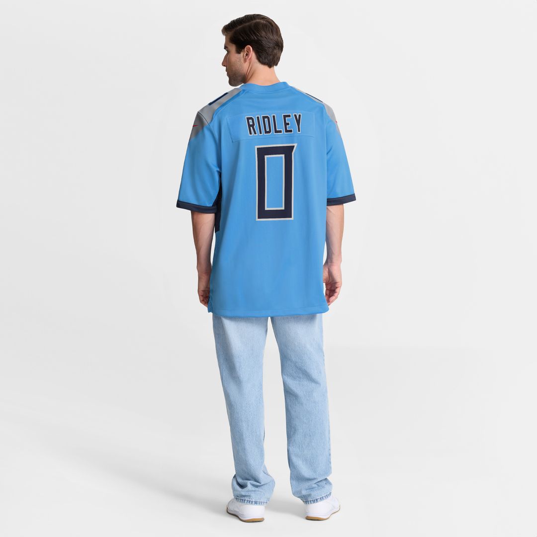 Calvin Ridley Tennessee Titans Nike Team Game Jersey - Light Blue Official NFL Team Apparel Football Fan Gear