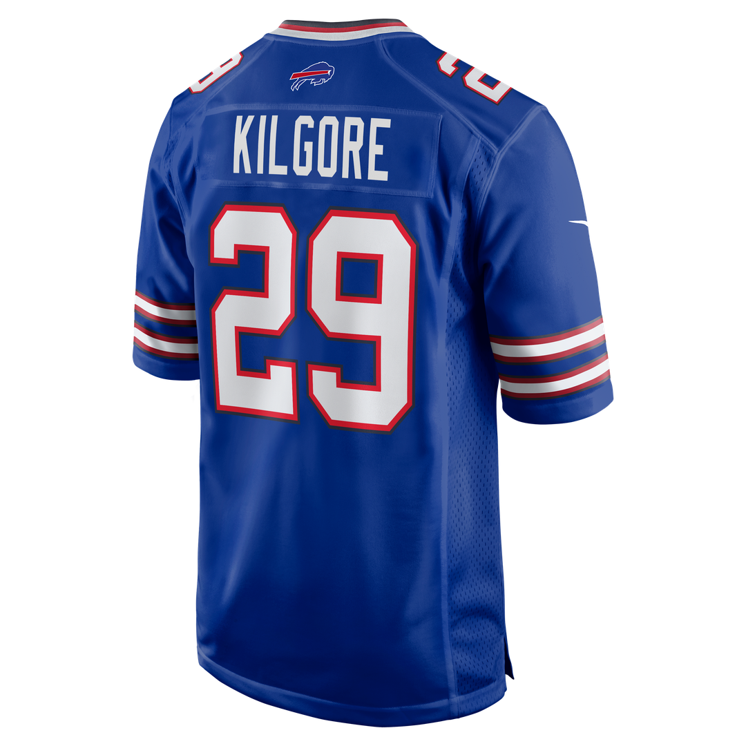 Jalon Kilgore Buffalo Bills Nike Team Game Jersey - Royal Official NFL Team Apparel Football Fan Gear