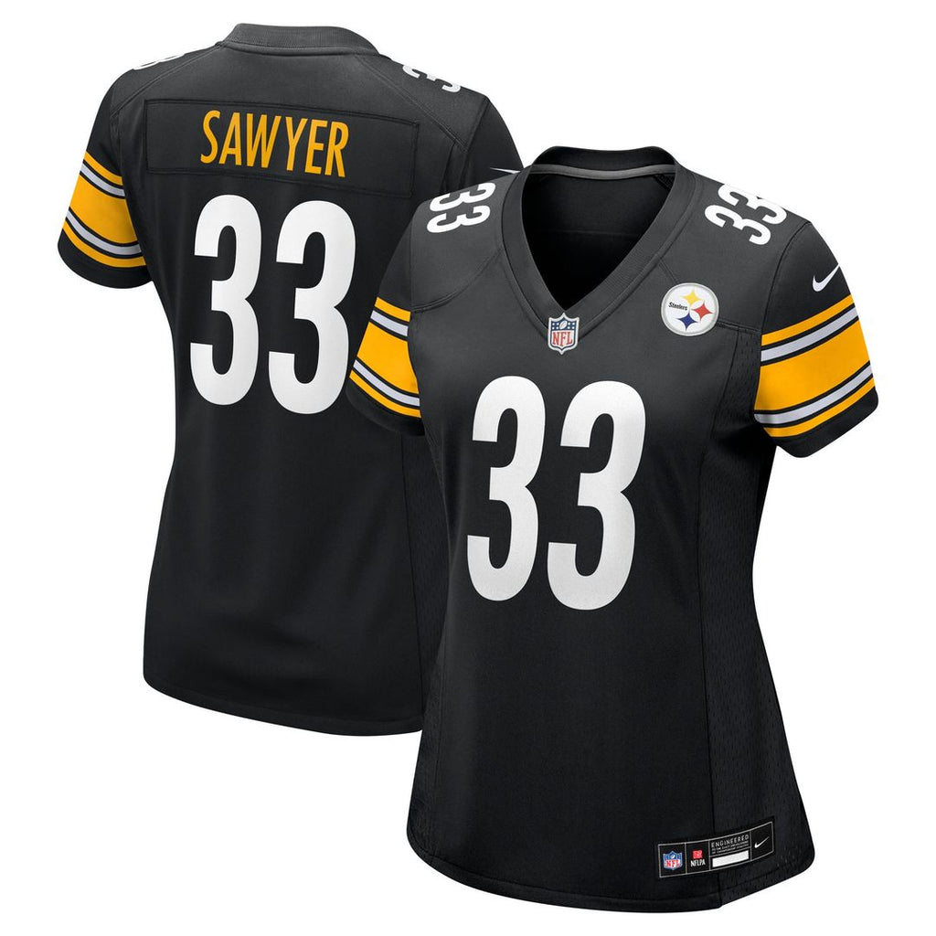 Jack Sawyer Pittsburgh Steelers Nike Women's Team Game Jersey - Black Official NFL Team Apparel Football Fan Gear