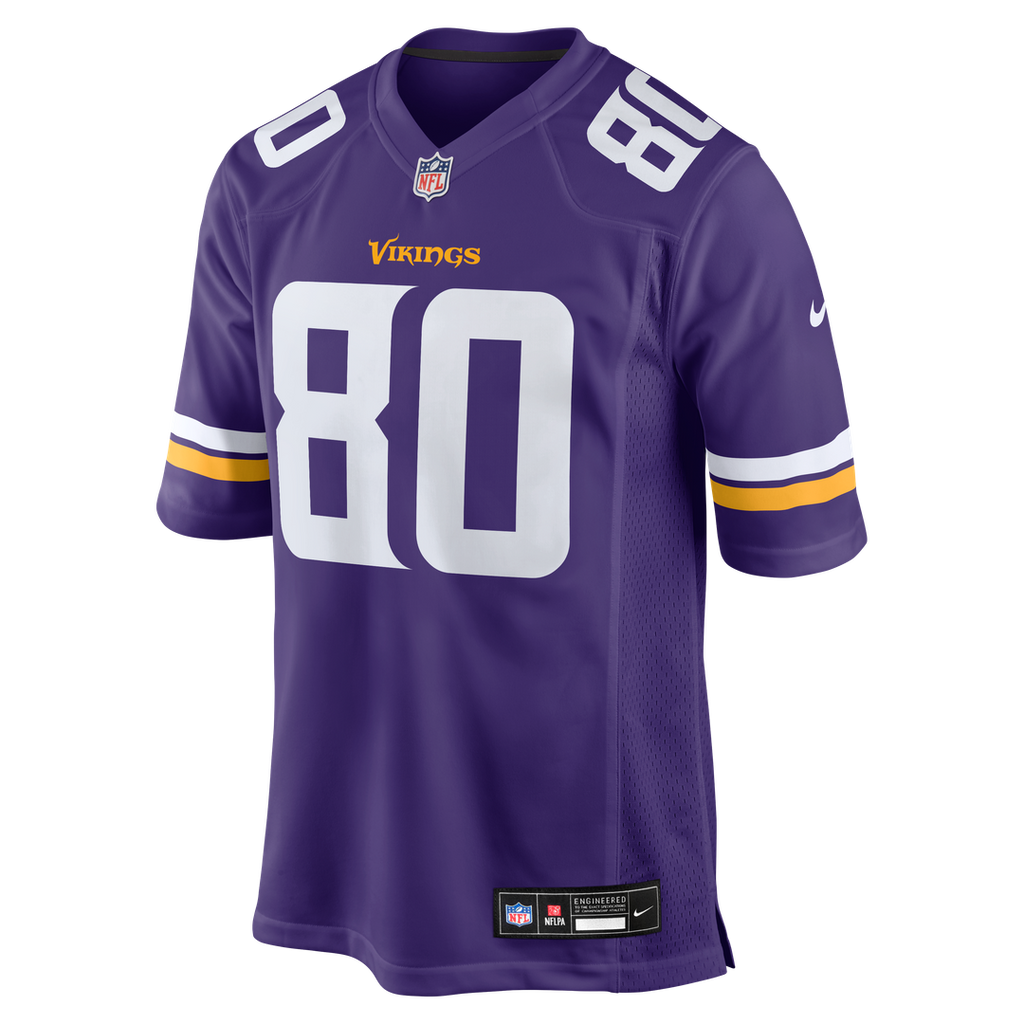 Cris Carter Minnesota Vikings Nike Game Retired Player Jersey - Purple Official NFL Team Apparel Football Fan Gear