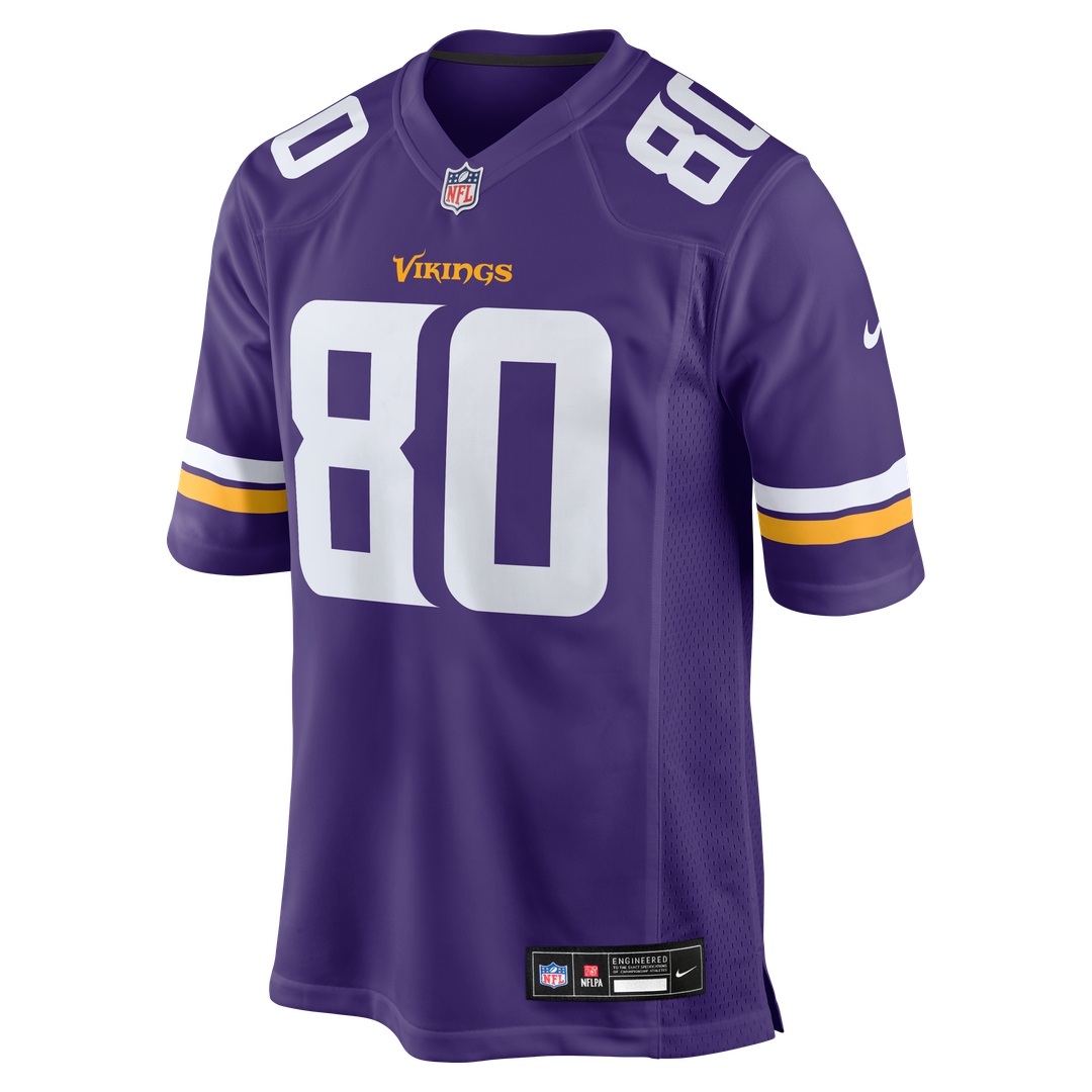 Cris Carter Minnesota Vikings Nike Game Retired Player Jersey - Purple Official NFL Team Apparel Football Fan Gear