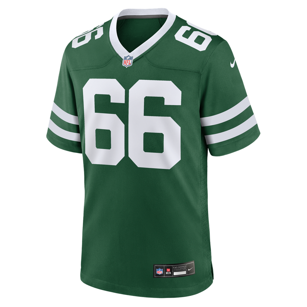 Joe Tippmann New York Jets Nike Team Game Jersey - Legacy Green Official NFL Team Apparel Football Fan Gear