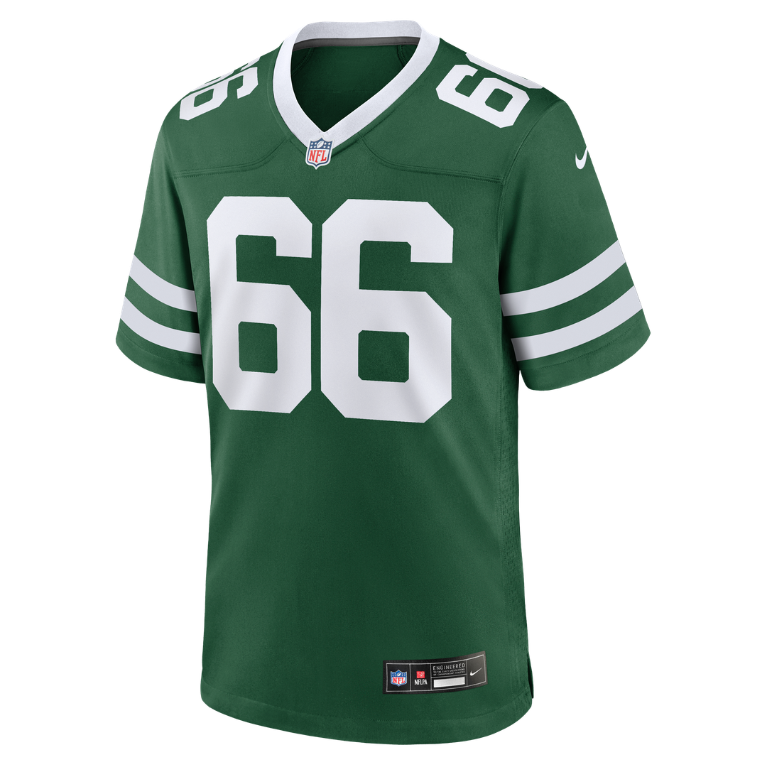Joe Tippmann New York Jets Nike Team Game Jersey - Legacy Green Official NFL Team Apparel Football Fan Gear