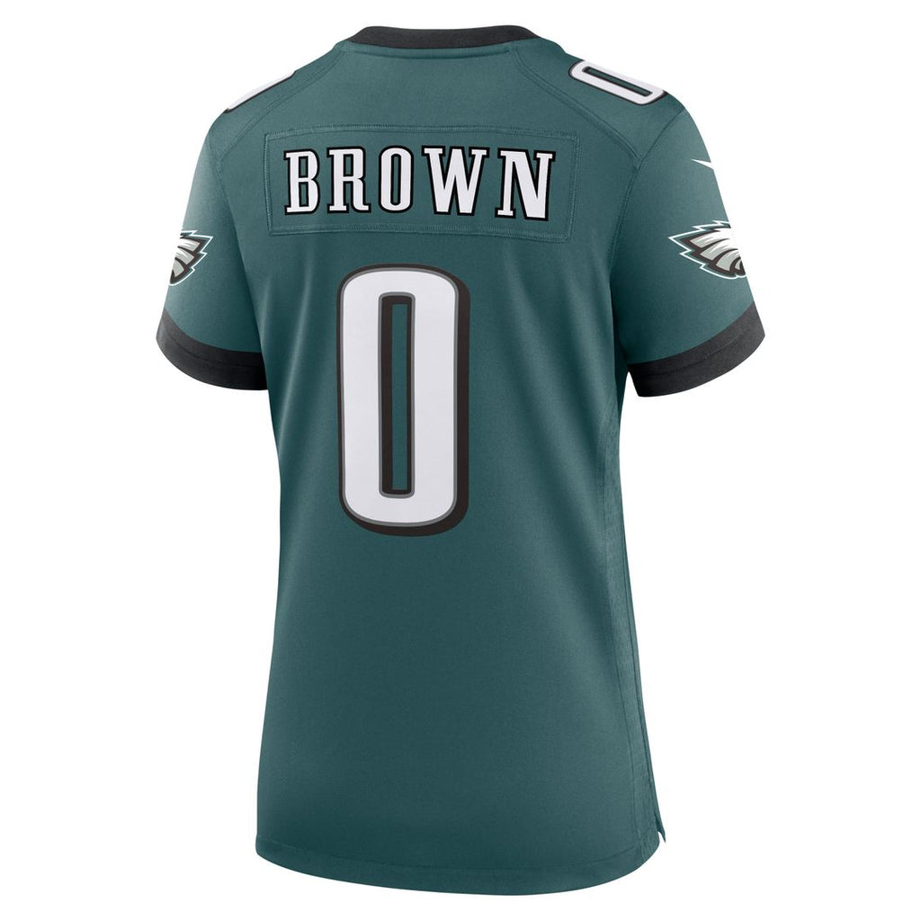 Marquise Brown Philadelphia Eagles Nike Women's Team Game Jersey - Midnight Green Official NFL Team Apparel Football Fan Gear