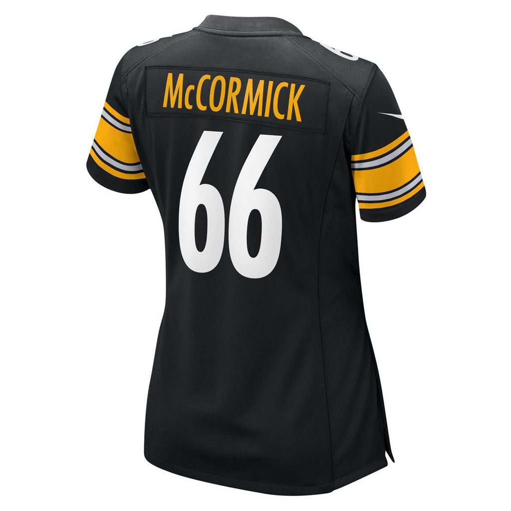 Mason McCormick Pittsburgh Steelers Nike Women's Team Game Jersey - Black Official NFL Team Apparel Football Fan Gear