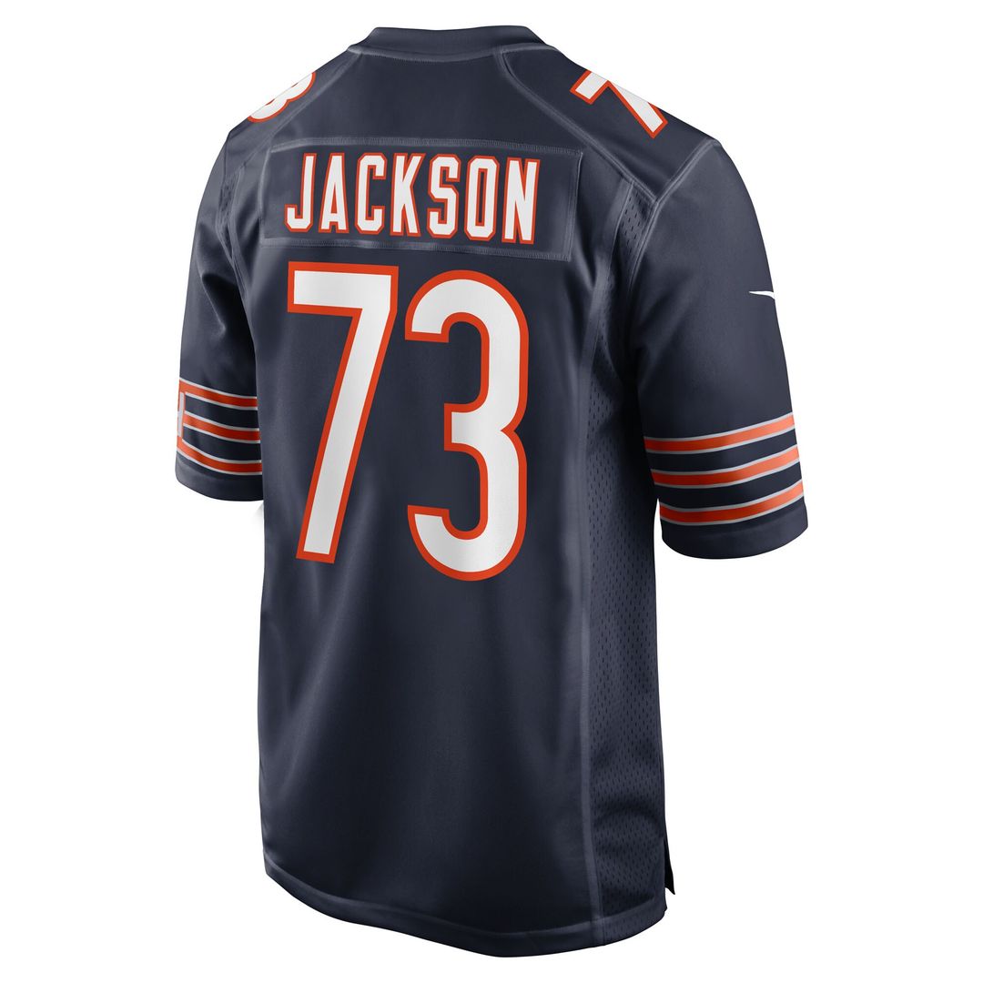 Jonah Jackson Chicago Bears Nike Team Game Jersey - Navy Official NFL Team Apparel Football Fan Gear