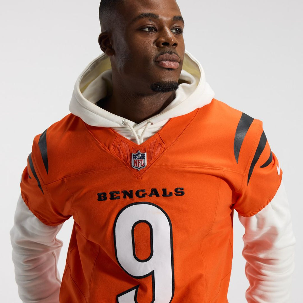 Joe Burrow Cincinnati Bengals Nike Vapor F.U.S.E. Elite Jersey - Orange Official NFL Team Apparel Football Fan Gear