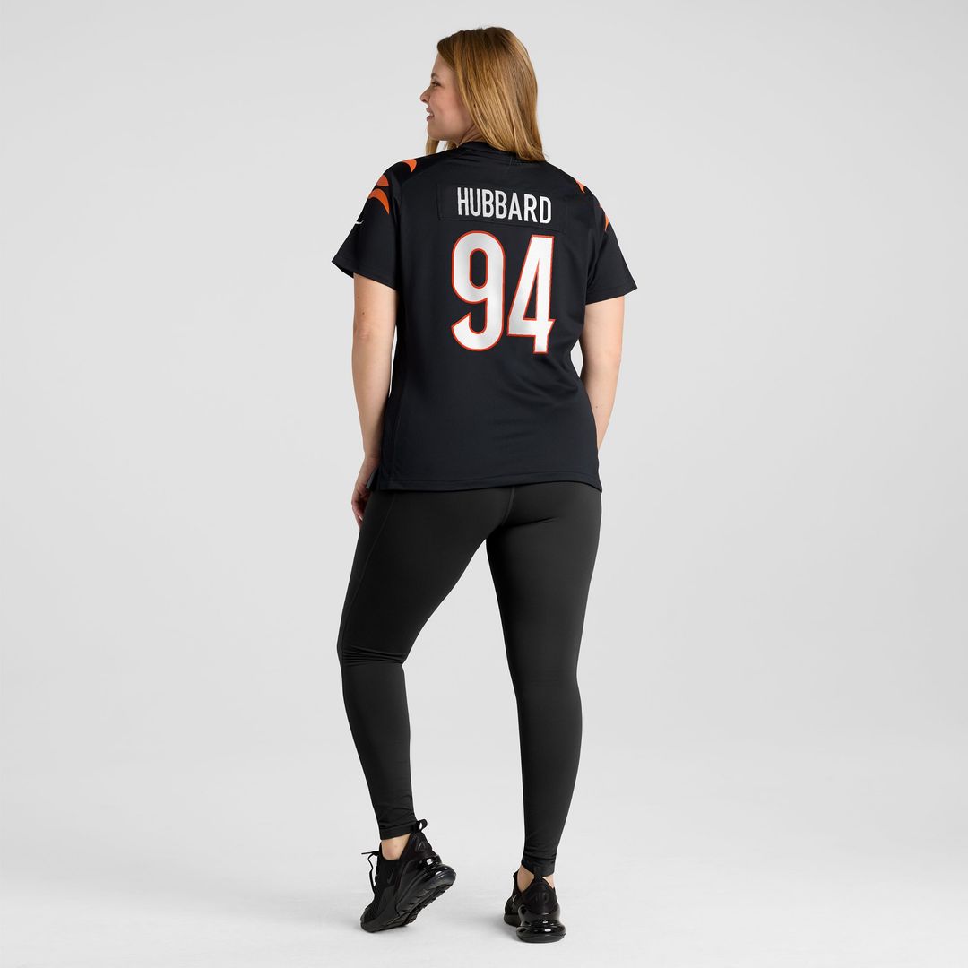 Sam Hubbard Cincinnati Bengals Nike Women's Player Jersey - Black Official NFL Team Apparel Football Fan Gear